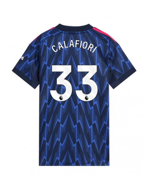 Arsenal Riccardo Calafiori #33 Zenski Gostujuci Dres 2025-26 Kratak Rukavima Arsenal Riccardo Calafiori #33 Zenski Gostujuci Dres 2025-26 Kratak Rukavima